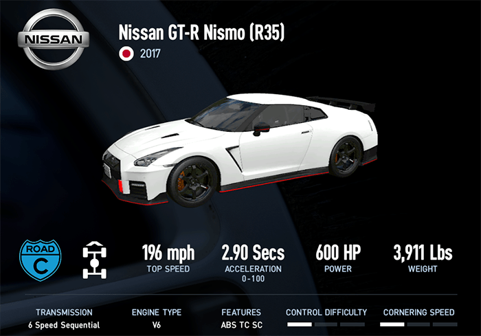 Nissan GT-R Nismo (R35) (2017)