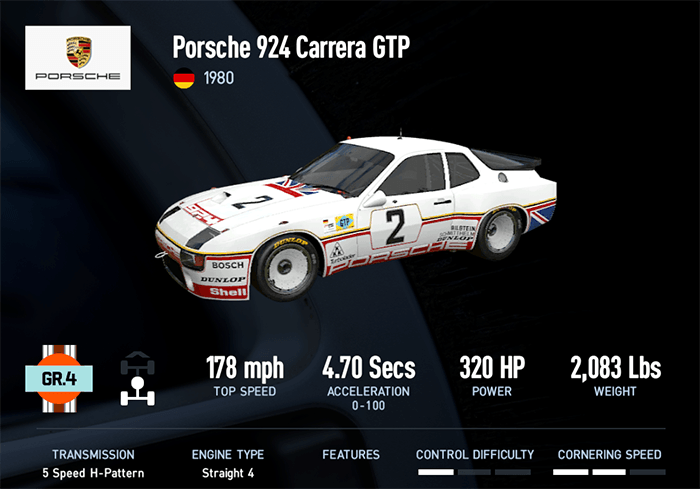 Porsche 924 Carrera GTP (1980)