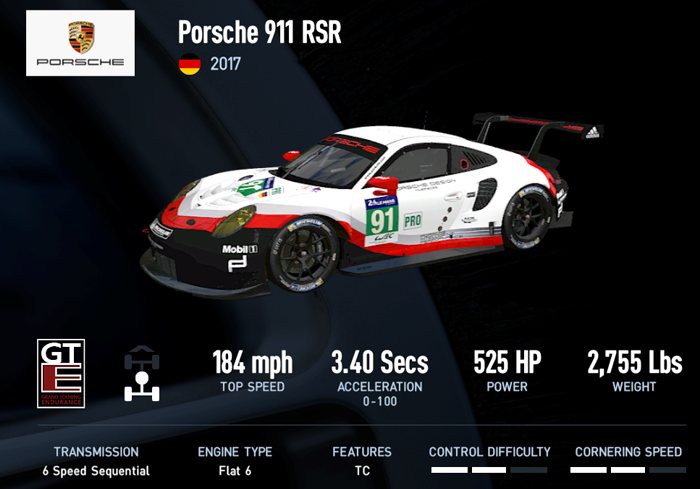 Porsche 911 RSR (2017)