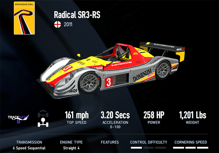 Radical SR3-RS (2011)