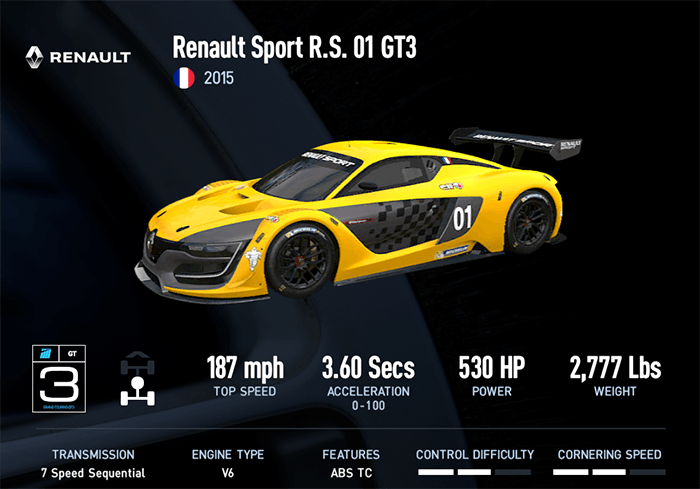  Renault Sport RS  GT3 ( )