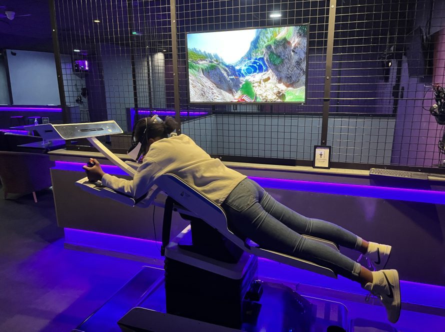 VR Flying Motion Simulator