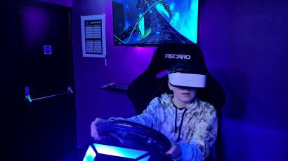 VR Spaceship Motion Simulator