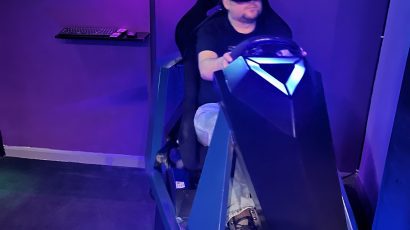 VR Spaceship Motion Simulator